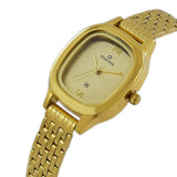 Maxima GOLD Women Beige Dial Analogue Watch - 49030CMLY