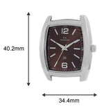 Maxima ATTIVO Men Brown Dial Analogue Watch - 49371CAGI