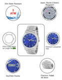 Maxima ATTIVO Men Blue Dial Analogue Watch - 49685CMGI