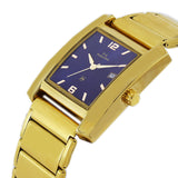 Maxima GOLD Women Blue Dial Analogue Watch - 49991CALY