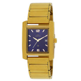 Maxima GOLD Women Blue Dial Analogue Watch - 49991CALY