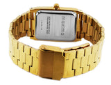 Maxima GOLD Men Gold Dial Analogue Watch - 50990CMGY