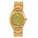 Maxima GOLD Women Gold Dial Analogue Watch - 52761CMLY