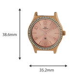 Maxima ATTIVO Women Rose Gold Dial Analogue Watch - 52782LMLR