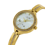 Maxima GOLD Women Silver Dial Analogue Watch - 52820BMLY