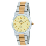 Maxima GOLD Women Beige Dial Analogue Watch - 54081CMLT