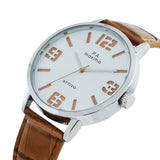 Maxima ATTIVO Men White Dial Analogue Watch - 54621LAGI