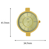 Maxima GOLD Women Beige Dial Analogue Watch - 54730BALY