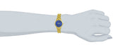 Maxima GOLD Women Blue Dial Analogue Watch - 55121CMLY