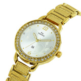 Maxima GOLD Women Silver Dial Analogue Watch - 55440BMLY