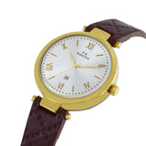 Maxima GOLD Women White Dial Analogue Watch - 55852LMLY