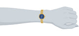 Maxima GOLD Women Blue Dial Analogue Watch - 55858BMLY