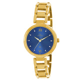 Maxima GOLD Women Blue Dial Analogue Watch - 55858BMLY