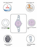 Maxima ATTIVO Women Pink Dial Analogue Watch - 57280BMLI