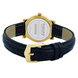 Maxima GOLD Women Blue Dial Analogue Watch - 57584LMLY