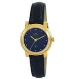 Maxima GOLD Women Blue Dial Analogue Watch - 57584LMLY