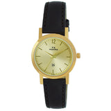 Maxima E-CO Women Gold Dial Analogue Watch - 57861LMLY