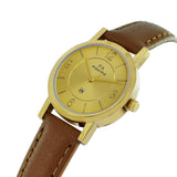 Maxima E-CO Women Gold Dial Analogue Watch - 57863LMLY