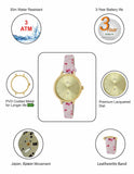 Maxima GOLD Women Gold Dial Analogue Watch - 58111LMLY