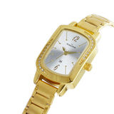 Maxima GOLD Women Silver Dial Analogue Watch - 58430CMLY