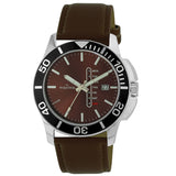 Maxima ATTIVO Men Brown Dial Analogue Watch - 58441LMGI