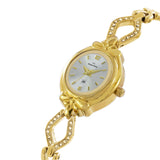 Maxima GOLD Women Silver Dial Analogue Watch - 58550BMLY