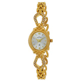 Maxima GOLD Women Silver Dial Analogue Watch - 58550BMLY