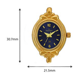 Maxima GOLD Women Blue Dial Analogue Watch - 58551BMLY