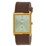 Maxima GOLD Men Gold Dial Analogue Watch - 58560LMGY