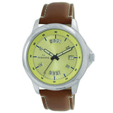 Maxima ATTIVO Men Gold Dial Analogue Watch - 58591LMGI