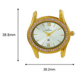 Maxima GOLD Women Silver Dial Analogue Watch - 58780CMLY