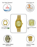 Maxima GOLD Women Gold Dial Analogue Watch - 58810CMLY