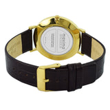 Maxima GOLD Men Gold Dial Analogue Watch - 59541LMGY