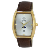 Maxima GOLD Men Silver Dial Analogue Watch - 59581LMGY