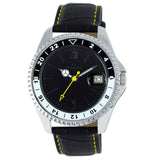 Maxima ATTIVO Men Black Dial Analogue Watch - 59687LMGI