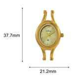 Maxima GOLD Women Gold Dial Analogue Watch - 59700BMLY