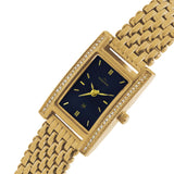 Maxima GOLD Women Blue Dial Analogue Watch - 60601CMLY