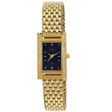 Maxima GOLD Women Blue Dial Analogue Watch - 60601CMLY