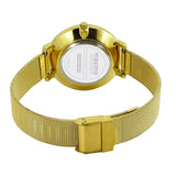 Maxima GOLD Women Gold Dial Analogue Watch - 60650CMLY