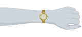 Maxima GOLD Women White Dial Analogue Watch - 61981CMLY