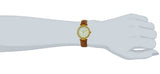Maxima GOLD Women White Dial Analogue Watch - 61981LMLY