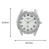 Maxima ATTIVO Men White Dial Analogue Watch - 62570CMGI