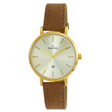 Maxima GOLD Women Silver Dial Analogue Watch - 62940LMLY