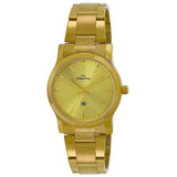 Maxima GOLD Women Gold Dial Analogue Watch - 63606CMLY