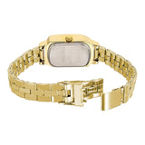 Maxima GOLD Women White Dial Analogue Watch - 63680CMLY