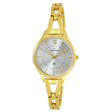 Maxima GOLD Women Silver Dial Analogue Watch - 63821BMLY