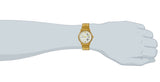 Maxima GOLD Men White Dial Analogue Watch - 64441CMGY