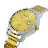 Maxima ATTIVO Men Gold Dial Analogue Watch - 65480CMGT