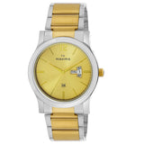 Maxima ATTIVO Men Gold Dial Analogue Watch - 65480CMGT