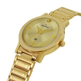 Maxima GOLD Women Gold Dial Analogue Watch - 65620CMLY